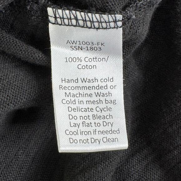 ATM Anthony Thomas Melillo  Cotton Slub V-Neck Tee - Picture 6 of 8